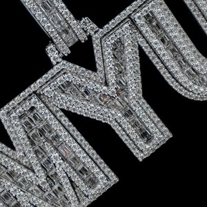 สร้อยคอจี้เพชรทันสมัยดีไซน์ไม่เหมือนใครสำหรับเครื่องประดับแฟชั่นสำหรับสุภาพสตรีที่สง่างาม - Product Image 5