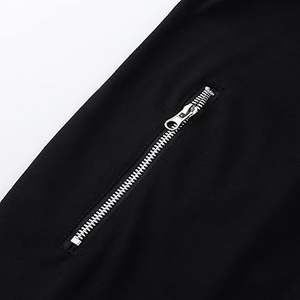 Survêtement 2 pièces pour hommes en gros-Ensemble sweat à capuche et jogger zippé, survêtement athlétique décontracté avec veste et pantalon de survêtement, tenue de sport - Product Image 4