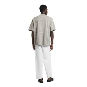 เสื้อยืดผู้ชายทรงปกติ ผ้าฝ้าย 100% แบบวินเทจฟอกสี ย้อมสีแบบแอซิดวอช  รักษ์โลก น้ำหนัก 180 กรัม รับผลิตตามสั่งขายส่ง - Product Image 4