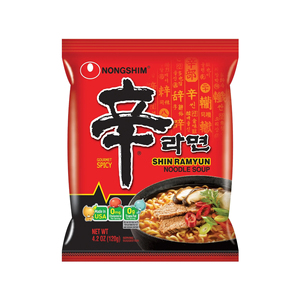 Nongshim Shin Ramyun ก๋วยเตี๋ยวเผ็ด Nongshim Ramen 120กรัม (แพ็ค5ชิ้น) - Product Image 3