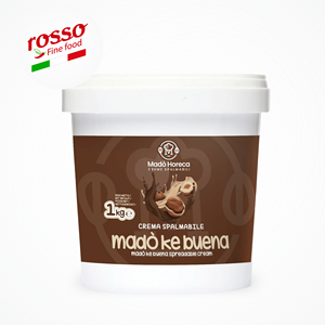 Crème fraîche tartinable Madò Ke Buena Raw (Seau en plastique de 1 kg) - Fabriqué en Italie - Product Image 1