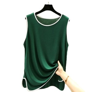Débardeur Femme Tendance 2024 en Coton Écologique 220 g/m² Respirant Col Rond Personnalisable avec Logo Frontal pour Gym et Streetwear - Product Image 6