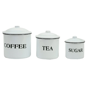 Food Grade Kitchen Storage Metal Tin <b>Box</b> Packaging With Lid for Coffee <b>Tea</b> Sugar Fruits Tin Container - Product Image 1