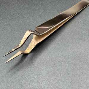 Nouvelle pince à épiler d'isolation de cils en acier inoxydable durable d'ingénierie de précision avec pointe précise pour l'isolation et l'application des cils - Product Image 5