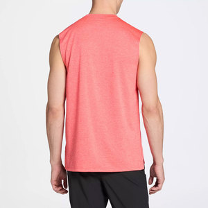 Débardeur en coton doux pour homme adapté à la superposition ou au port seul par temps chaud ou pendant l'entraînement - Product Image 2