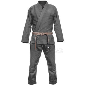ชุดยูโดชาย ผ้าฝ้ายคุณภาพสูง ชุดฝึกศิลปะการต่อสู้ พร้อมโลโก้ด้านหน้า ขายส่งจำนวนมาก - Product Image 1
