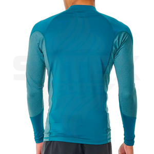Camiseta de Compresión Personalizada de Manga Larga Unisex para Surf, BJJ, MMA, Jiu Jitsu, Ropa Deportiva de Grappling, Transpirable y Antibacteriana - Product Image 5