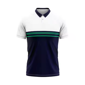 Polos personalizados con serigrafía para hombre y mujer, camisetas de gran tamaño unisex, polos de verano - Product Image 5