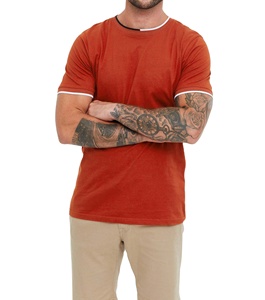 Camisetas de hombre ligeras y transpirables de talla grande de mezcla de algodón 50% poliéster 25% Premium Tri personalizadas - Product Image 1