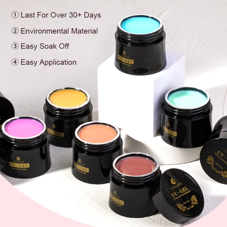 Móng tay bán hàng nóng mở rộng cứng xây dựng Gel UV LED Kem Nail Gel Builder cho móng tay