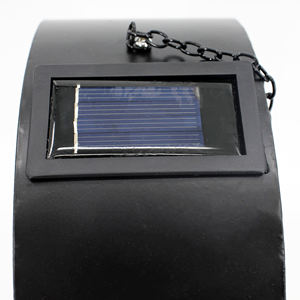 Luces colgantes solares redondas <span class=keywords><strong>de</strong></span> Metal multifunción, LED linterna <span class=keywords><strong>de</strong></span> <span class=keywords><strong>hierro</strong></span>, maceta <span class=keywords><strong>de</strong></span> pared creativa, alimentador <span class=keywords><strong>de</strong></span> pájaros LED, soporte <span class=keywords><strong>de</strong></span> flores decorativas - Product Image 3