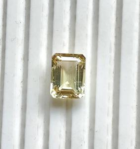 6.90 carats jaune Tourmaline Octa pierre taillée à facettes de qualité supérieure pour la fabrication de bijoux fins pierre précieuse naturelle - Product Image 2