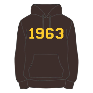 เสื้อฮู้ดสวมหัวมีฮู้ด1963ปีที่ก่อตั้ง iota pheta theta theta theta เสื้อผ้าพี่น้องกรีกที่กำหนดเองปักลาย - Product Image 2