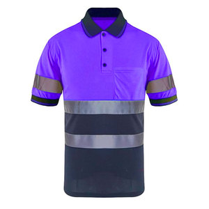 โปโลแถบสะท้อนแสงสำหรับงานก่อสร้างโปโลโปโลโปโลโปโลโปโลเพื่อความปลอดภัยในการจราจรเพื่อความปลอดภัยในโกดังโปโล - Product Image 3