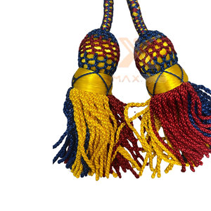 Cordon de serrage enduit pour uniforme de cérémonie, marque privée, haute performance, 100% polyester, écologique, faible MOQ - Product Image 3