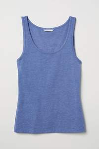 Gran oferta, camiseta sin mangas básica de algodón elástico, calidad superior - Product Image 5