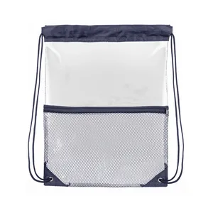 Zaino Personalizzato in PVC Beemim, Borsa Sportiva con Coulisse Personalizzabile per Gadget, Articolo Promozionale - Product Image 2