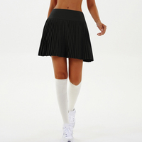 Jupes d'été décontractées pour femmes Jupe de tennis plissée pour femmes Jupe taille haute pour la course à pied Jupes de golf athlétiques décontractées