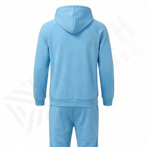 Conjunto Deportivo Unisex de Algodón con Capucha, Estilo Informal y Atlético, Personalizable en Color, para Gimnasio y Running - Product Image 2