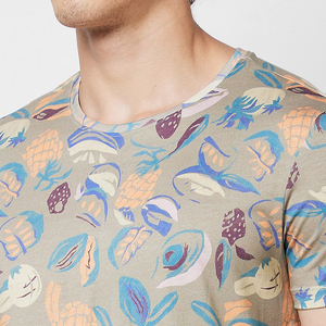 Camisetas de manga corta con logotipo personalizado de alta calidad para hombre, Camiseta extragrande de algodón 100%, camisetas de peso pesado de 320gsm de alta calidad - Product Image 6