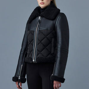 Chaquetas de Invierno Personalizadas de Piel de Oveja Genuina para Mujer, Ligeras, Teñidas Lisas, Transpirables, Impermeables, Personalizables para Unisex - Product Image 6