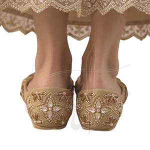 Hecho en Pakistán, Nuevo, Más Vendido, Khussa para Mujer, Antideslizante, Alta Calidad, Diseño de Moda para Todas las Temporadas - Product Image 2