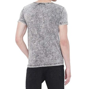 Quick Dry Heavyweight Regular Fit Custom Logo High Quality Oversized T Shirts Men's Clothing Vintage Acid Wash T-Shirt for Men - Product Image 2