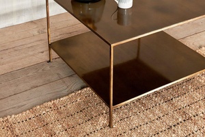 <b>Side</b> Coffee <b>Table</b> Antique Brass Hotel Restaurant Stool Modern Metal Stool <b>High</b> Quality Commercial Buyers Hot Selling Best 2044 - Product Image 3