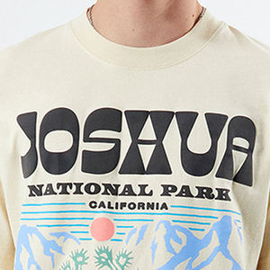 Top qualité nouveau Style créateur de mode pur coton t-shirt pour hommes à la mode ample personnalisé imprimé t-shirt pour tenue décontractée - Product Image 5