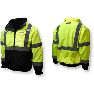 Chaqueta de Trabajo Impermeable de Invierno, Chaqueta de Seguridad Reflectante de Alta Visibilidad para Hombre, Chaquetas de Trabajo de Seguridad Duraderas de Alta Calidad - Product Image 3