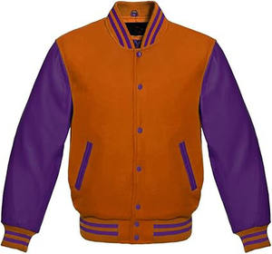 Nueva chaqueta universitaria de otoño, chaqueta de béisbol para hombre, abrigo informal holgado, chaqueta Bomber con patrón estampado para hombre - Product Image 5