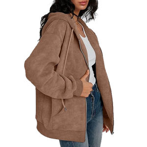 Sweatshirts à capuche zippés délavés à l'acide sur mesure Streetwear mode très demandée pour hommes sweatshirts à capuche zippés fournisseur en gros OEM - Product Image 3