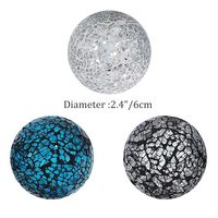 Boules de mosaïque écologiques en gros, magnifique décoration de jardin en verre pour jardins rustiques, Diwali, artisanat de haute qualité fait à la main, HF CRAFTS