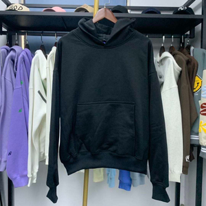 เสื้อผ้าผ้าฟลีซหนานุ่มแบบหนาพิเศษ ทรงโอเวอร์ไซส์ ไม่มีเชือกผูก ผ้าผสมคอตตอน 100% ย้อมสีพื้น สำหรับฤดูหนาว แบบเรียบง่าย ไม่มีลาย  ทรงปกติ  สำหรับทุกเพศ - Product Image 6