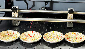 เครื่องพิมพ์ดิจิทัลแบบแบน Acaleph 891s อัตโนมัติ สำหรับถุงผ้าไม่ทอ หน้าจอสัมผัส ปุ่มกด รองรับผ้า Flex, <span class=keywords><strong>IOS</strong></span>, UV พิมพ์ครั้งเดียว - Product Image 3