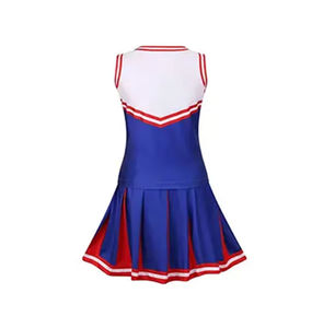 Vestido de Animadora Personalizado de Venta Caliente Sin Mangas con Cuello Redondo, Uniformes de Animadora - Product Image 4