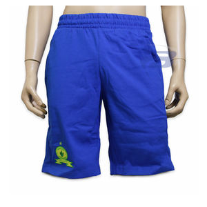 Pantalones Cortos Deportivos Mamelodi Sundowns para Hombre, Cintura Elástica Media, Secado Rápido, Transpirables, Resistentes al Viento, Diseño Personalizado para Gimnasio y Deportes - Product Image 1
