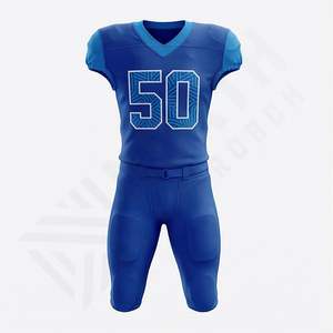 Nouveauté, uniforme de football américain pour hommes, uniforme de football américain à séchage rapide, uniforme de football américain pour adultes, haute qualité, performance athlétique, vêtements d'équipe - Product Image 1