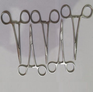 Pince hémostatique jetable à usage unique 12.5 cm Halsted-Mosquito en acier inoxydable médical de haute qualité fabriqué - Product Image 1