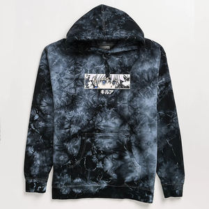 Vente en gros de sweats à capuche à manches longues pour hommes avec logo imprimé 100% coton - Product Image 4