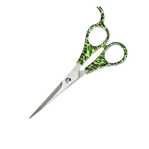 Tijeras de peluquero profesionales para diestros de acero inoxidable duraderas, cuchillas afiladas de mango medio, revestimiento de plástico para peluquería - Product Image 6