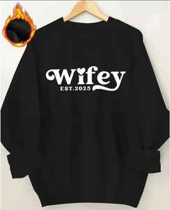 Pull-over d'hiver pour femme en tissu polaire mélangé polyester/coton de qualité supérieure pour le confort et le style - Product Image 5