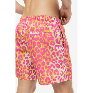 Custom Pocket <b>Shorts</b> Men Outdoor Breathable Quick Dry Swimming Wear Recycled Sublimation Blue Camo Boardshorts - Product Image 4