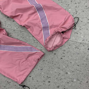 Pantalons de survêtement larges pour hommes en nylon rayé de haute qualité, pantalons de jogging amples, pantalons de sport - Product Image 5