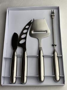 Juegos de cubiertos de acero inoxidable negro mate elegante de gama alta Mango de estilo goteo Plateado Cubiertos Sostenibles Elegantes para bodas - Product Image 2