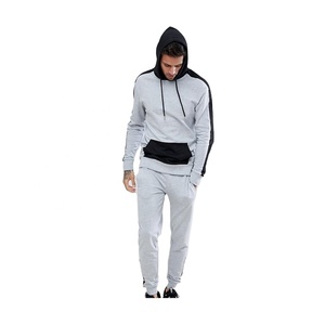 Conjunto Deportivo Personalizado para Hombre, con Combinación de Colores OEM, Traje de Chándal Informal para Entrenamiento de Fútbol, con Capucha, 100% Algodón - Product Image 1
