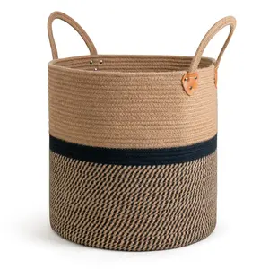 2023 High Selling Sea Grass <b>Basket</b> Premium Quality Sea Grass <b>Basket</b> Handmade Elegant for Home Kitchen <b>Storage</b> Holding Usage - Product Image 3
