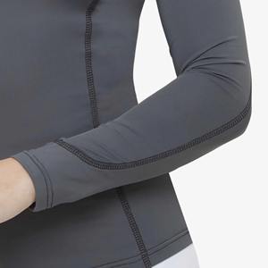 Camisa de equitación personalizada de manga larga para mujer, transpirable, elástica en cuatro direcciones, capa base de spandex/poliéster de alta calidad - Product Image 5