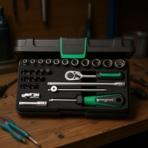 Jeu de clés à douille carrées Stahlwille 1/4'' - 29 pièces - Product Image 3