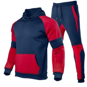 Chándal para hombre Tech Set Logotipo personalizado Jogging Ropa deportiva Hombres Sport Sweat Suit Chándales personalizados para hombres - Product Image 1